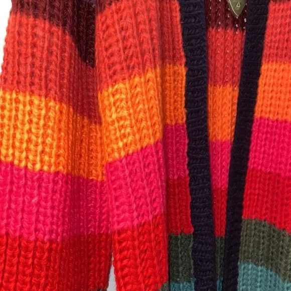 SOLD 💔FARM RIO
Rainbow Stripes Wool-blend Cardigan - Picture 6 of 6